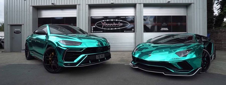 Turquoise Chrome Lamborghini Urus Wants All The Attention