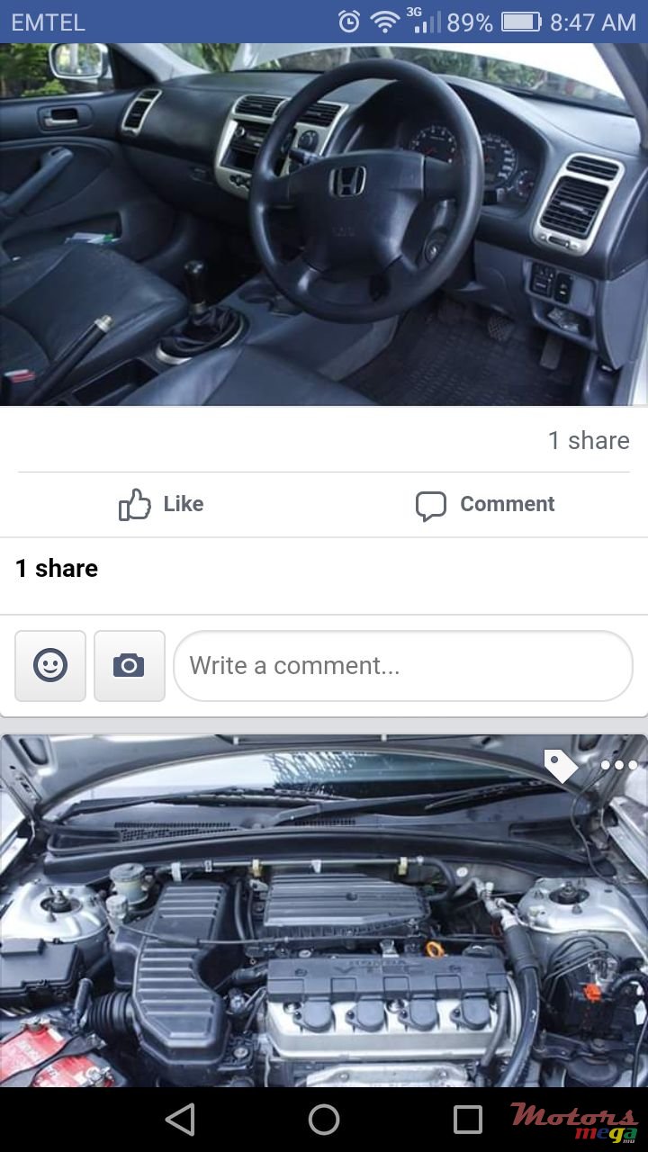 2001' Honda Civic photo #3