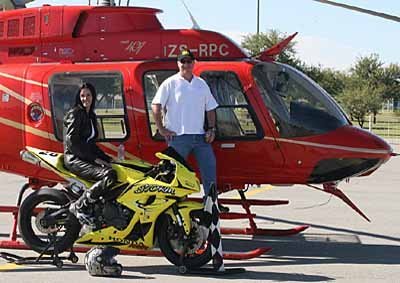 South African Rider Takes On Chopper