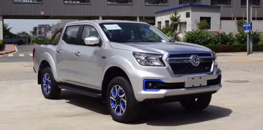 400 km Nissan Dongfeng Electric Pickup Truck Revealed: Video