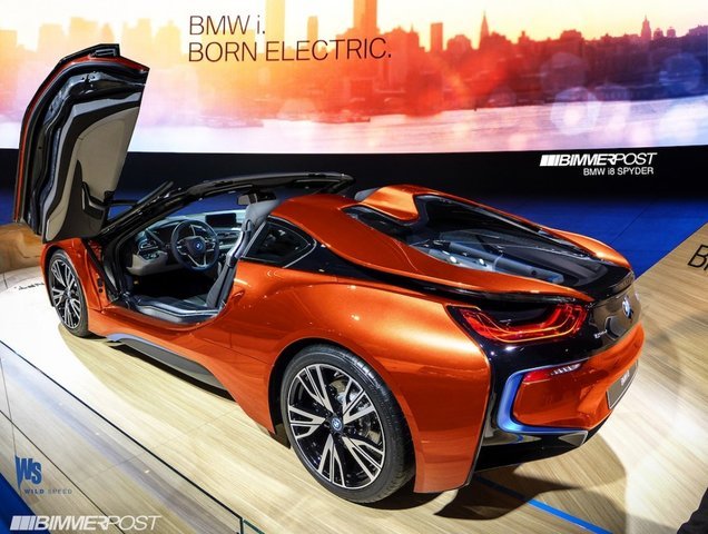 Rendering: BMW i8 Spyder Enters Production in 2015