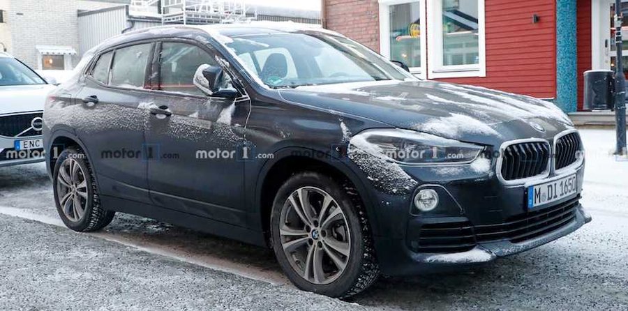BMW iX2 Electric Crossover Spied For The First Time