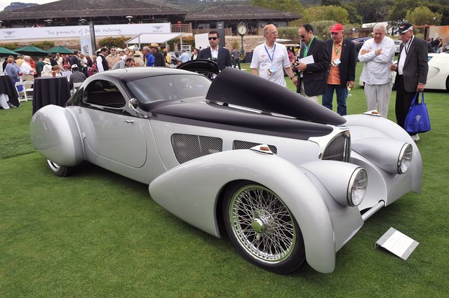 Delahaye USA debuts Bugatti-inspired Bella Figura prototype