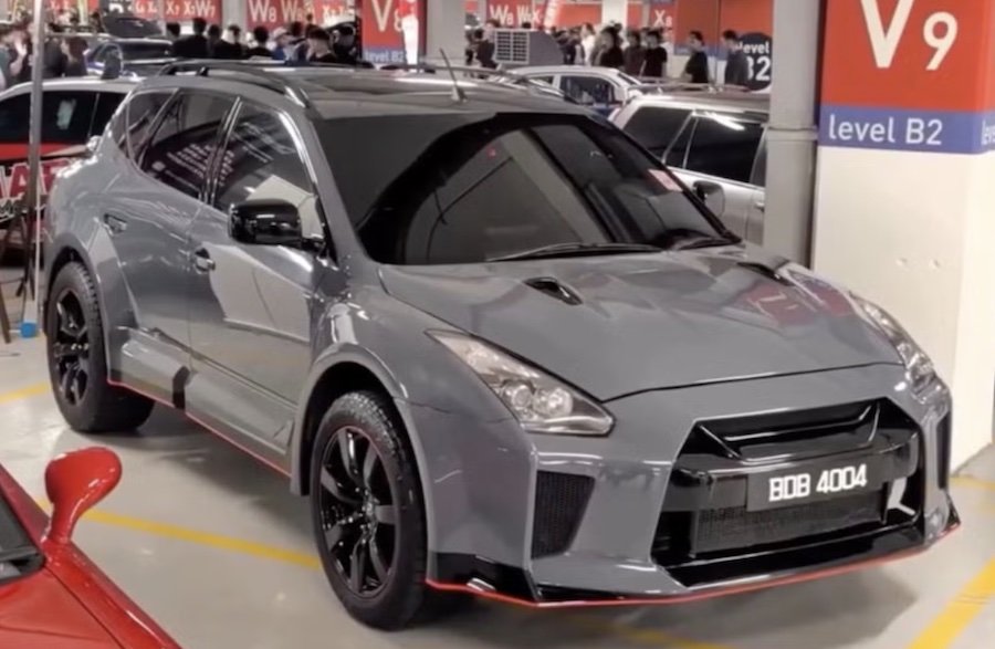 Someone Turned a Nissan Murano Into the GT-R R35 SUV Nissan Never Built