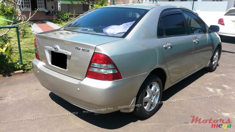 2001' Toyota Corolla NZE photo #7