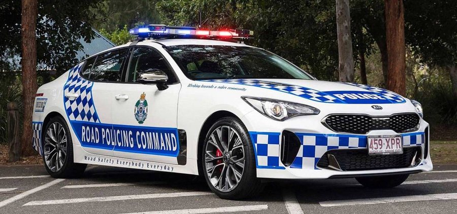 Australian Highway Patrol Gets Kia Stingers To Chase Down Speeders