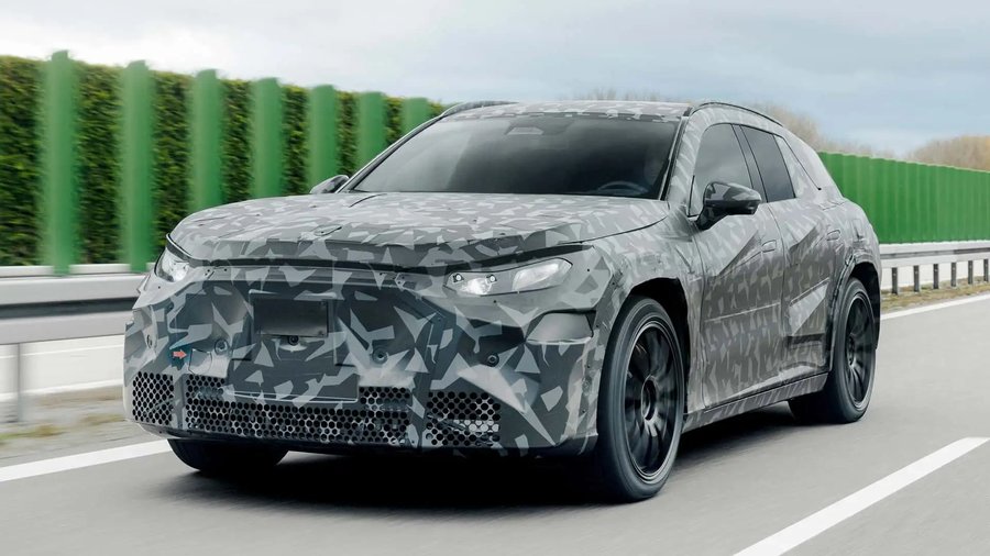 Mercedes-AMG Shows Its Electric Performance SUV For the First Time