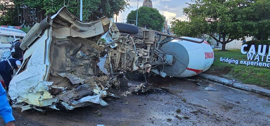 Accident Caudan : Le chauffeur du camion-toupie risque seulement une contravention