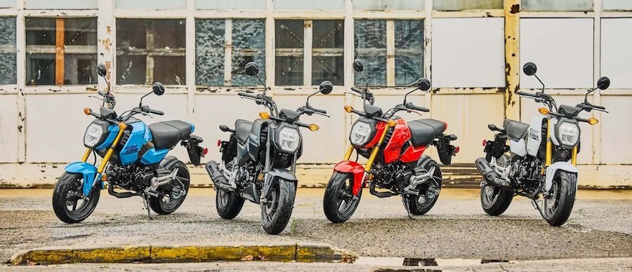 Honda's Adorable Grom Gets a Much-Deserved Facelift