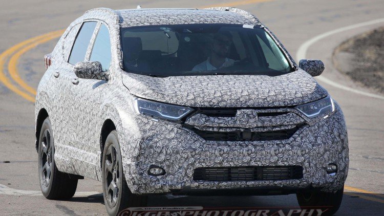 Honda CR-V Spied Looking Curvy And Sophisticated