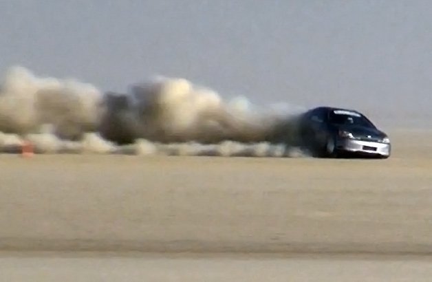 Watch this LSR Honda Insight Crash at 305 km/h in the Desert