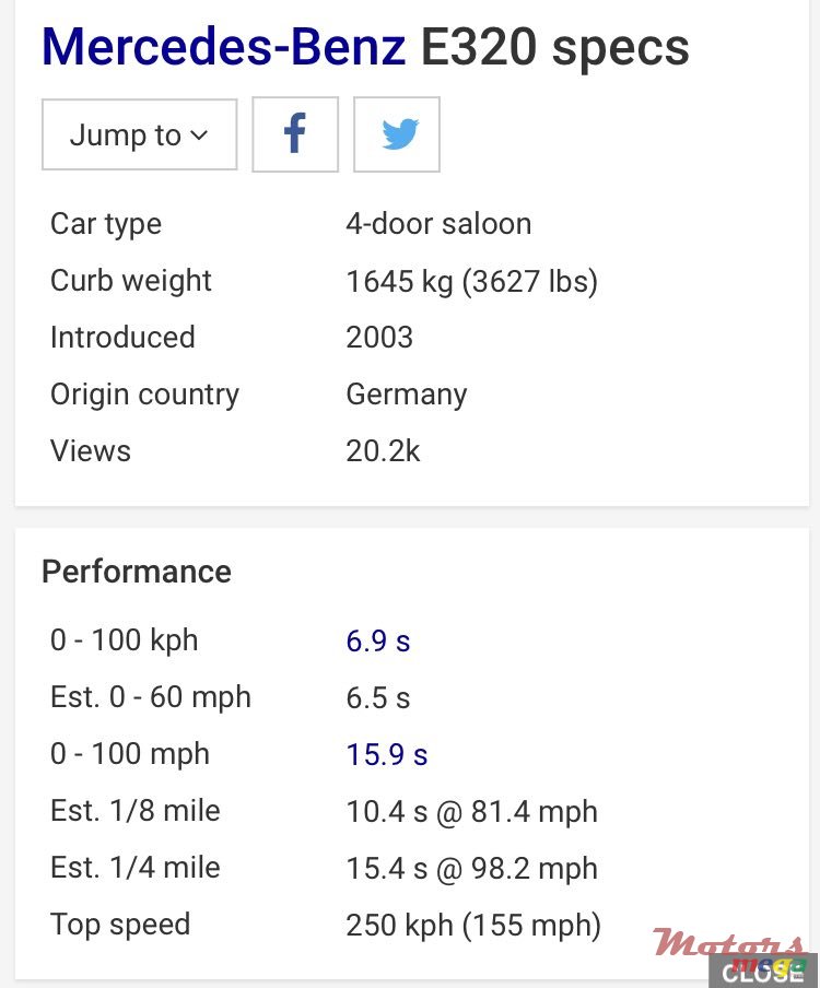 2004' Mercedes-Benz E-Class E320 V6 Petrol/Essence photo #4