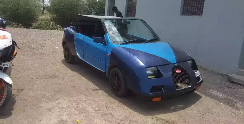 Someone Is Selling A "Modified Bugatti Veyron" In India For Rs 205 500
