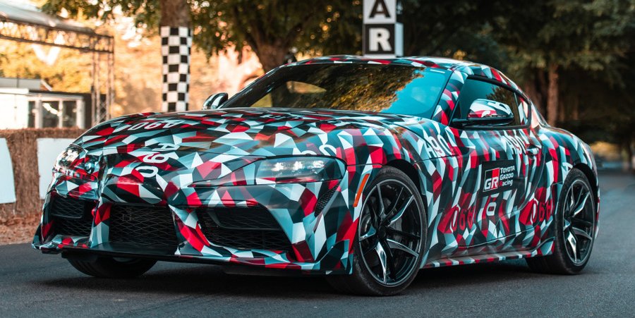 Toyota drops hints on the Supra's torque, weight, and stiffness