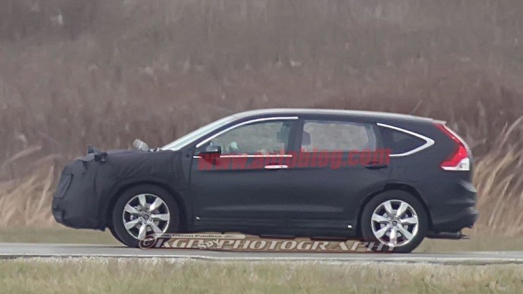 Honda CR-V spy shots