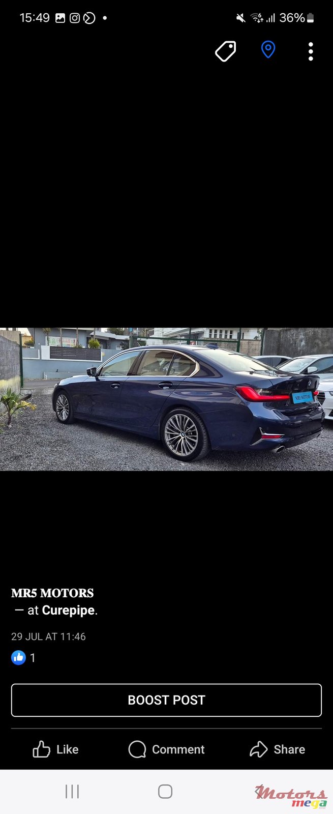 2019' BMW 330 photo #3