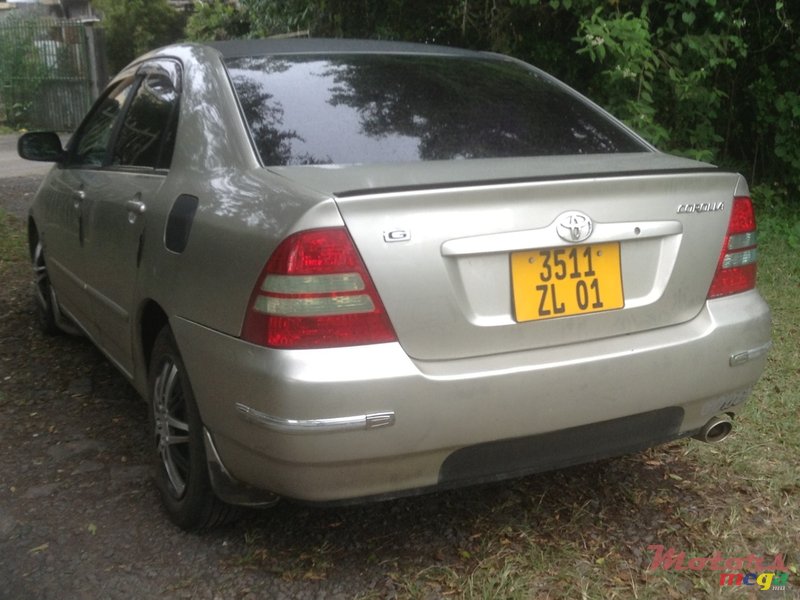 2001' Toyota Corolla G photo #3