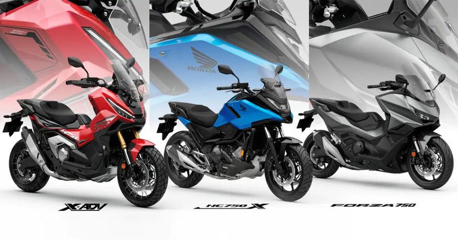 Honda X-ADV, Forza 750, and NC750X