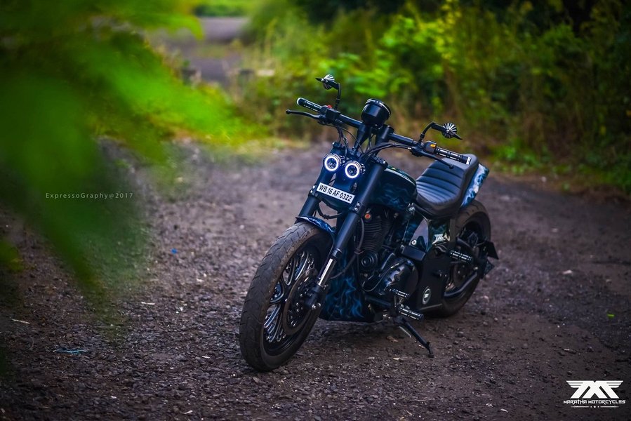 Royal Enfield Thunderbird 350 ‘Nataraj’ by Maratha Motorcycles