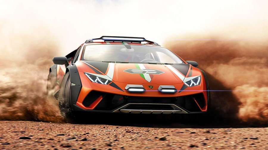 Off-Road Lamborghini Huracán Sterrato Is A One-Off Supercar Concept