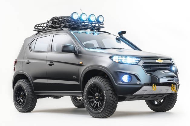 Chevy's Hardcore Niva Concept Ready for Moscow Adventure