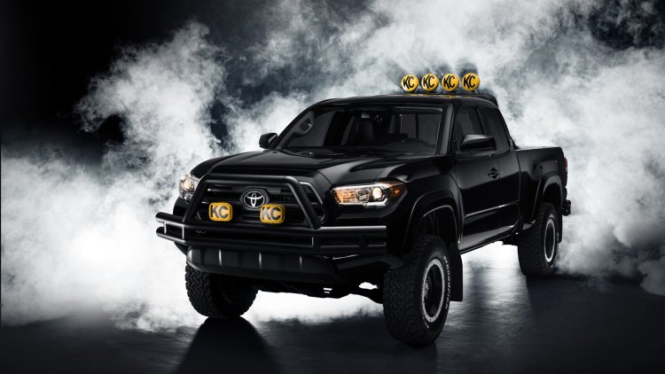 Great Scott! Back To The Future Toyota Tacoma Concept is Awesome