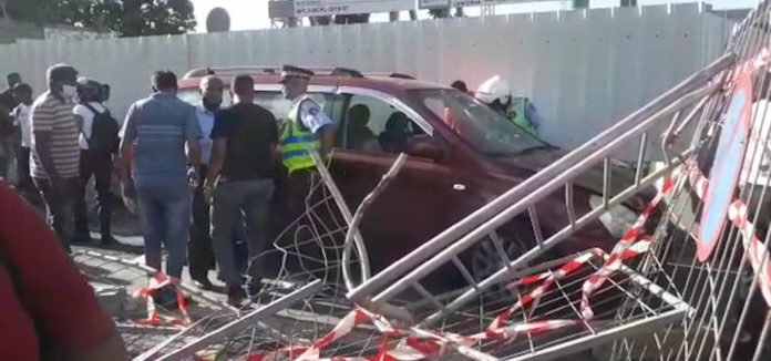Port-Louis : Un grave accident fait plusieurs blessés en face des Casernes de police