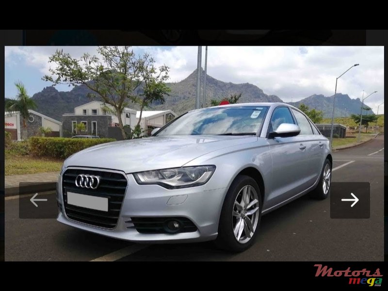 2012' Audi A6 With private number photo #3