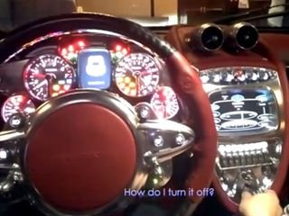Ever Wonder What It's Like to Start a Pagani Huayra?