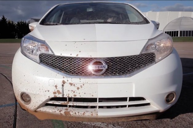 Nissan Shows Self-Cleaning Car Coated in Nano Paint