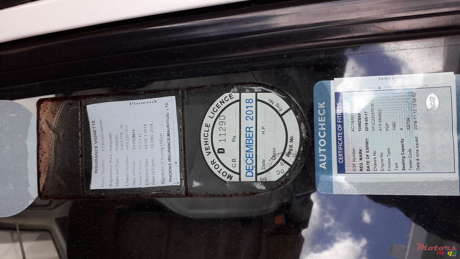 1989' Nissan Vanette pass Private photo #5