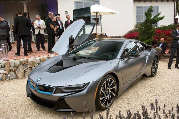 BMW i8 Concours d'Elegance Edition is so Cool it's Frozen