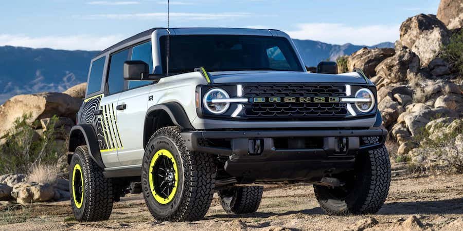 Ford Bronco RTR Revealed: More Style For High-Speed Desert Dashes