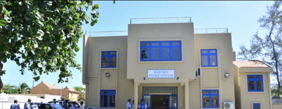 Blue Bay police station, Mauritius