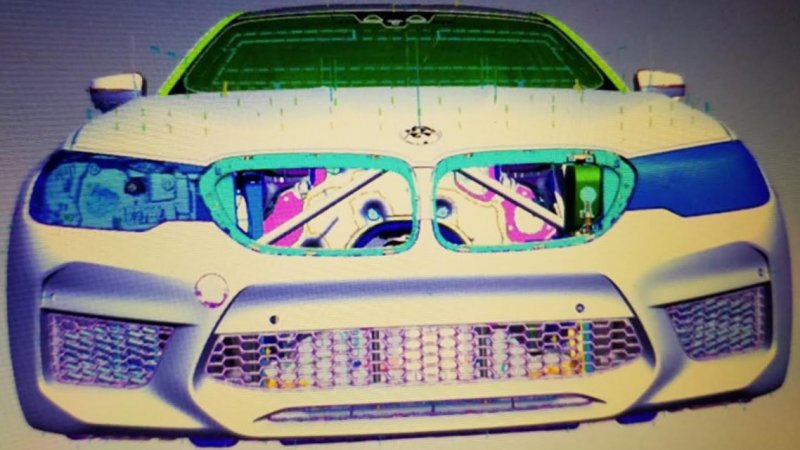 Leaked CAD images show the next-gen BMW M5