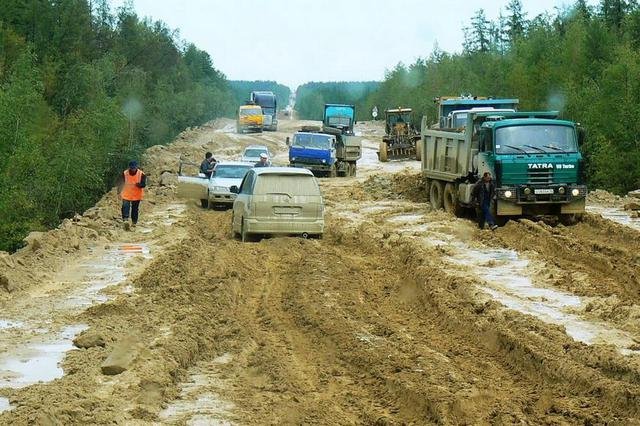 Road to Hell - Road in Russia