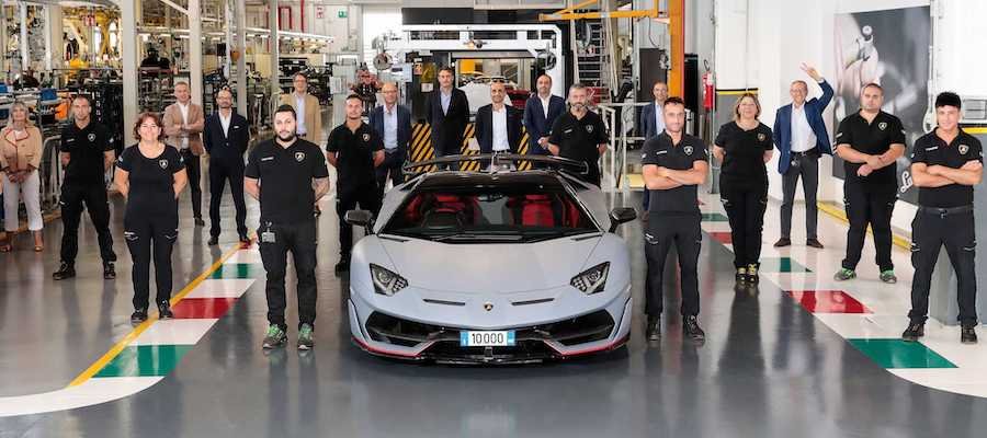 Lamborghini Has Now Sold 10,000 Aventadors