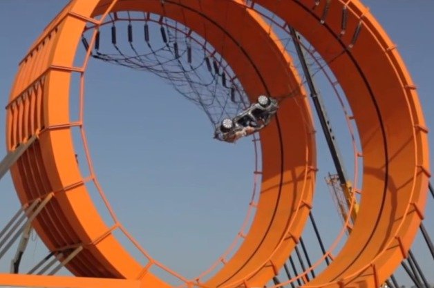 Learn how Hot Wheels Built a Life-Sized Double Loop