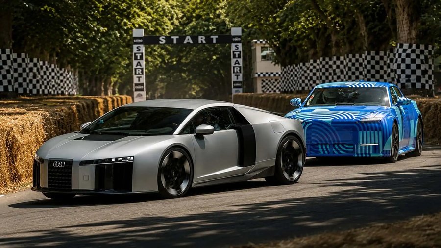 Audi Nuvolari And Jaguar Type 01 Storm Goodwood. The Internet Reacts