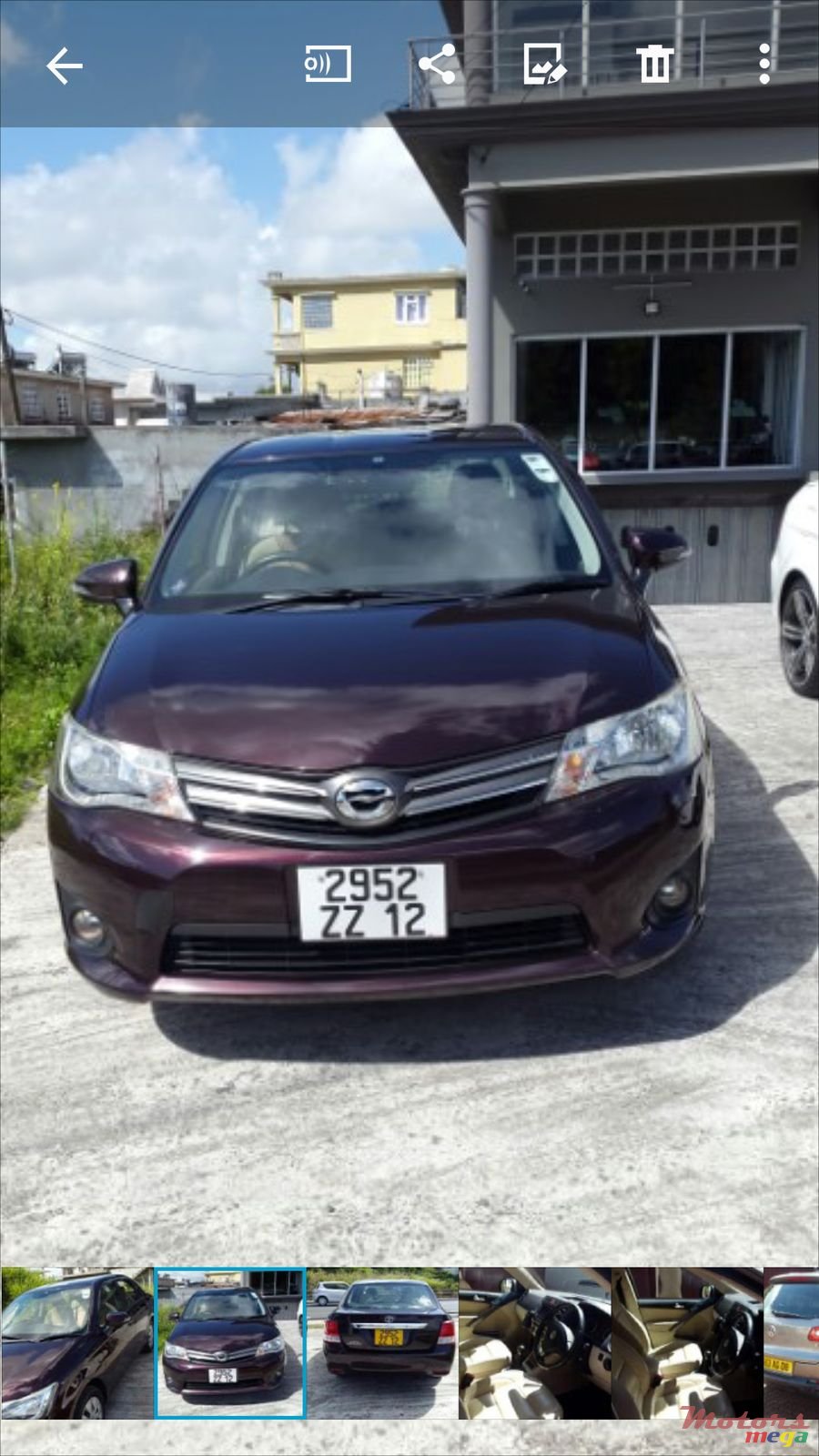 2012' Toyota Axio photo #1