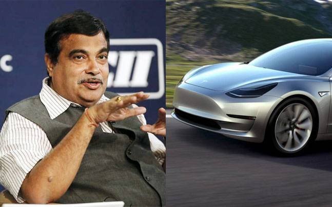 Nitin Gadkari visits Tesla Motors facility in US, proposes India as Asia manufacturing hub