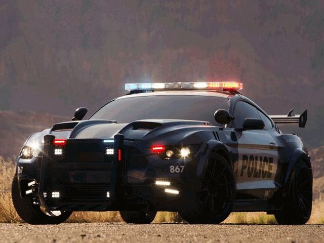 The New Transformers Mustang Cop Car Looks Even Better Than Bumblebee