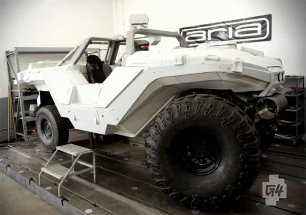 Real-Life Warthog from Halo Ready to Take Master Chief into Battle