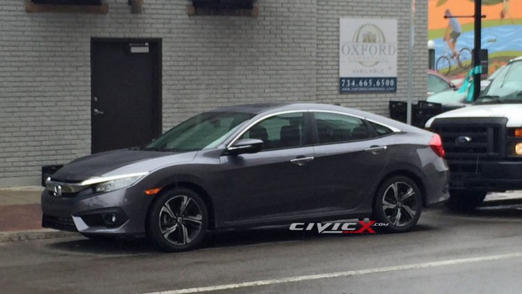 2016 Honda Civic Spied