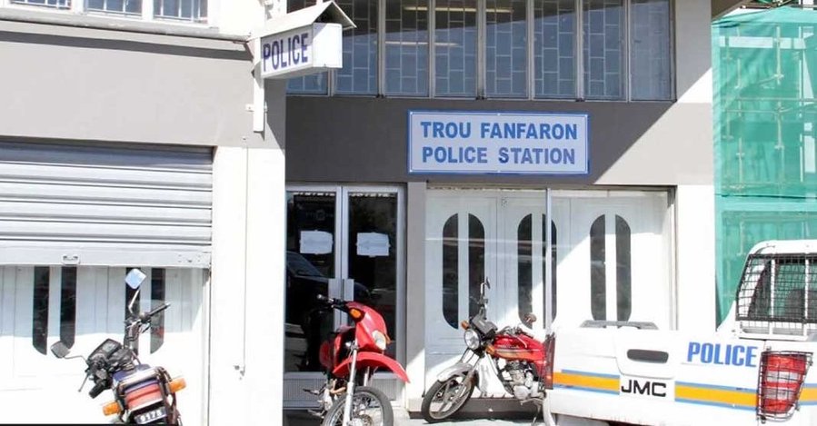 Fanfaron police station, Mauritius