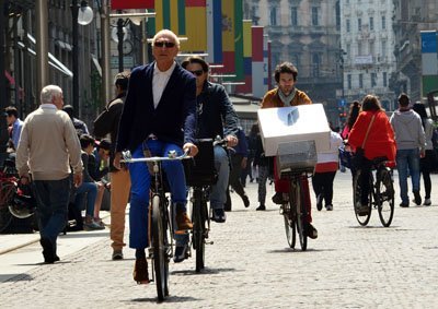 Struggling Italians Go for Bikes
