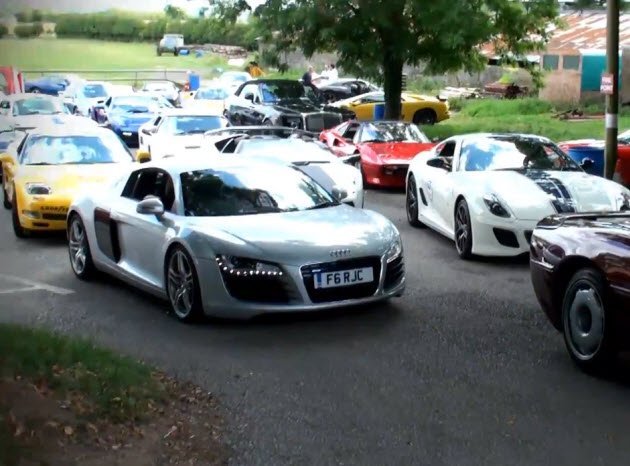 England presents the world's most exciting traffic jam