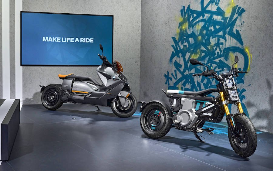 BMW Motorrad dévoile sa petite moto électrique CE 02