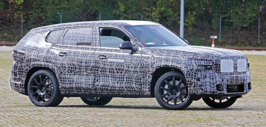 BMW X8: New images give close look at Range Rover rival