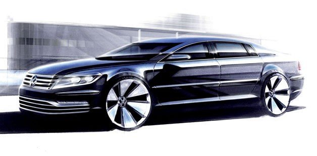 Volkswagen passes on showing Phaeton concept in Frankfurt, new car expected for 2015